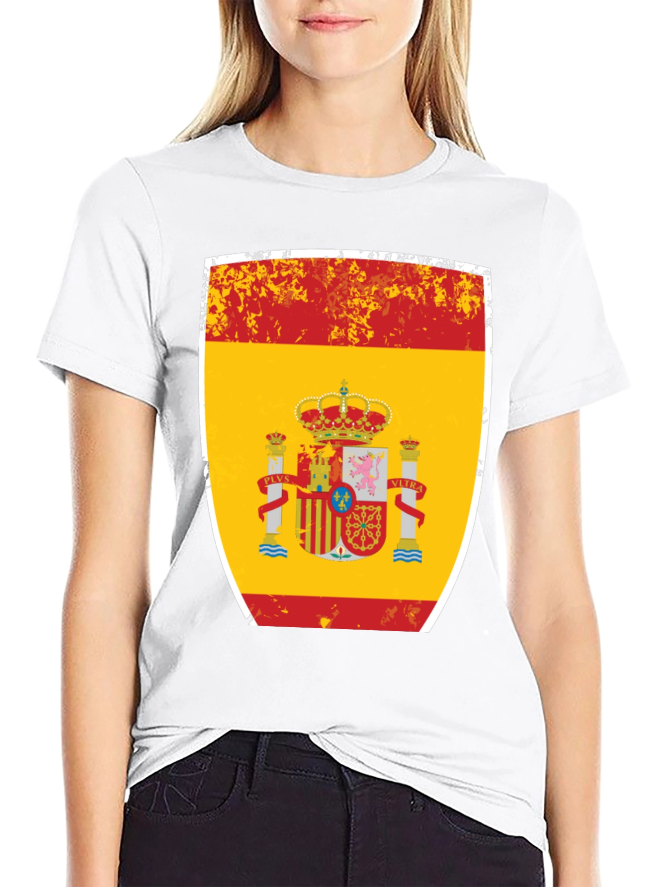 Spain Flag T-Shirt - Stylish Graphic Tee