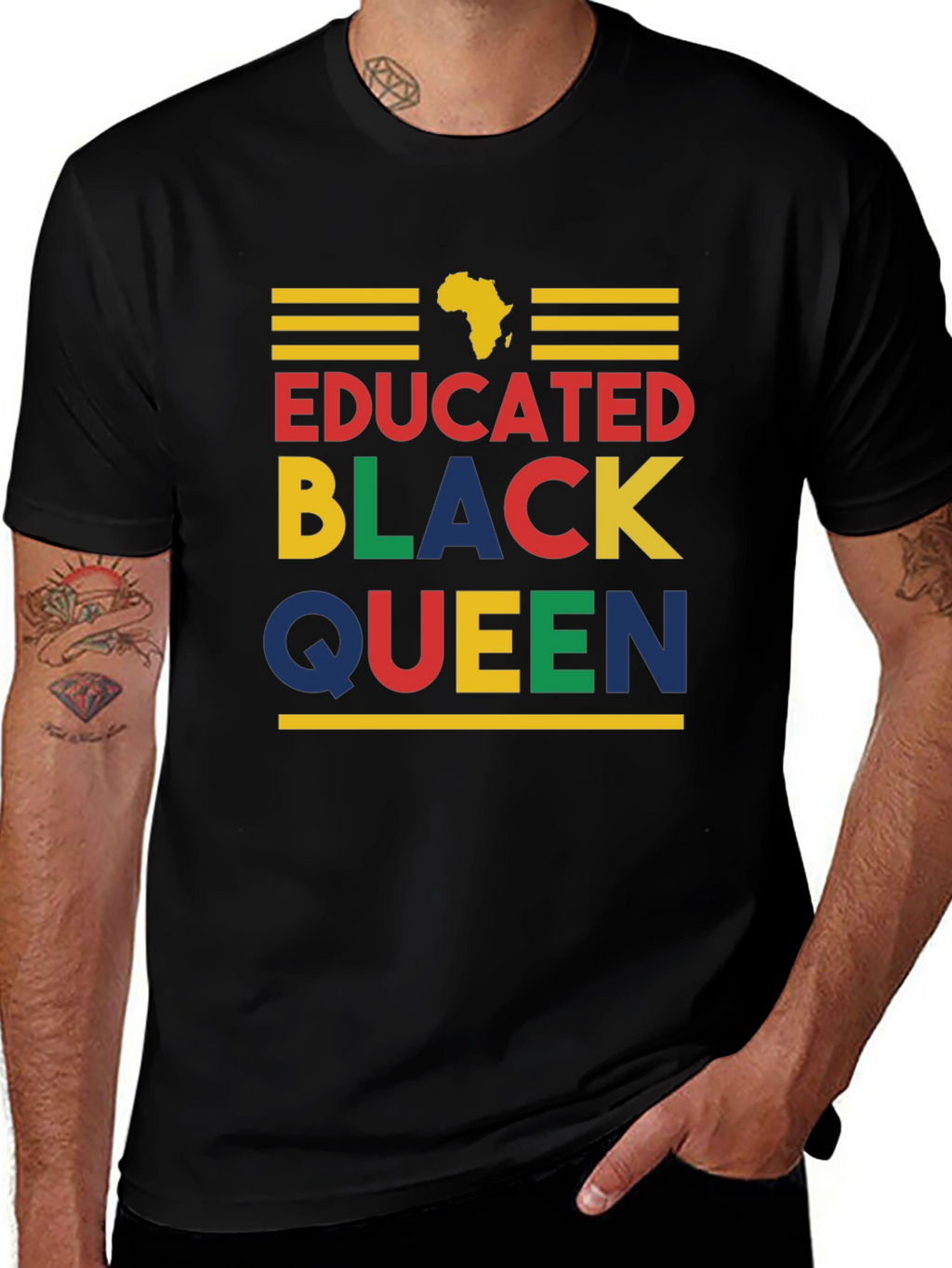 Educated Black Queen T-Shirt