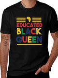 Educated Black Queen T-Shirt