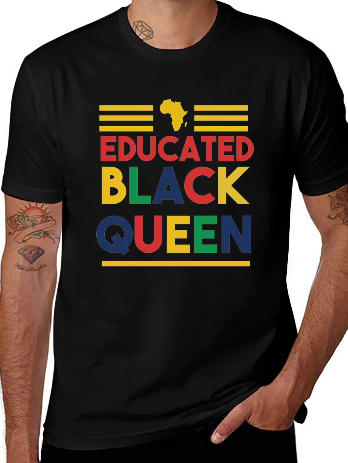 Educated Black Queen T-Shirt