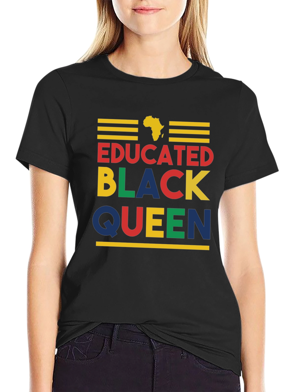 Educated Black Queen T-Shirt