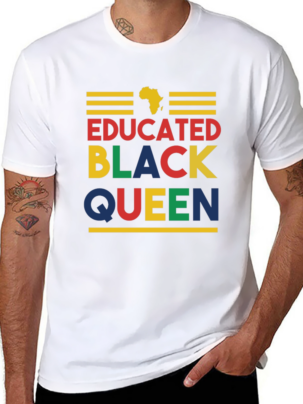 Educated Black Queen T-Shirt