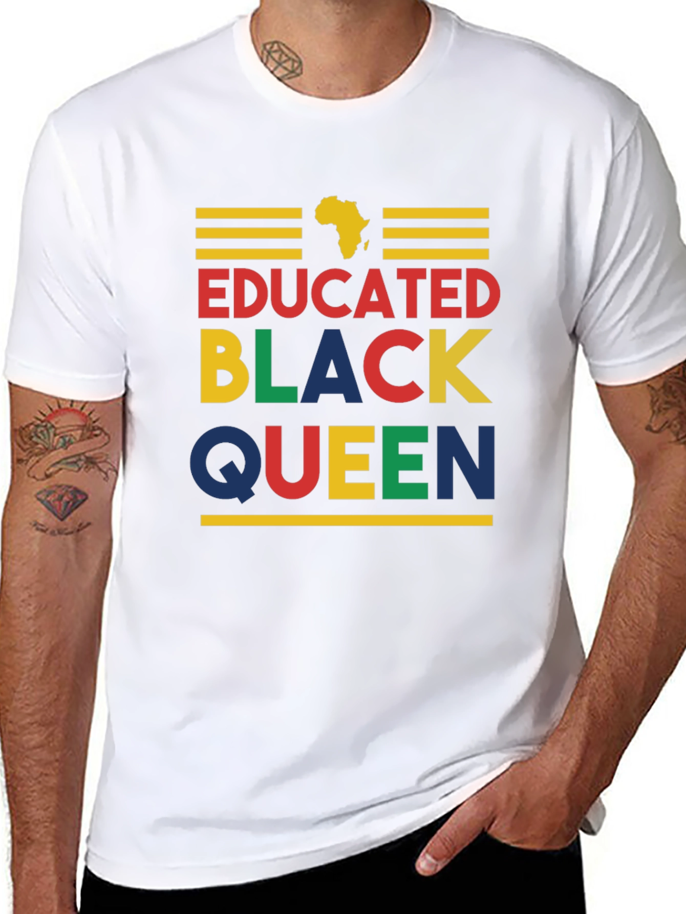 Educated Black Queen T-Shirt