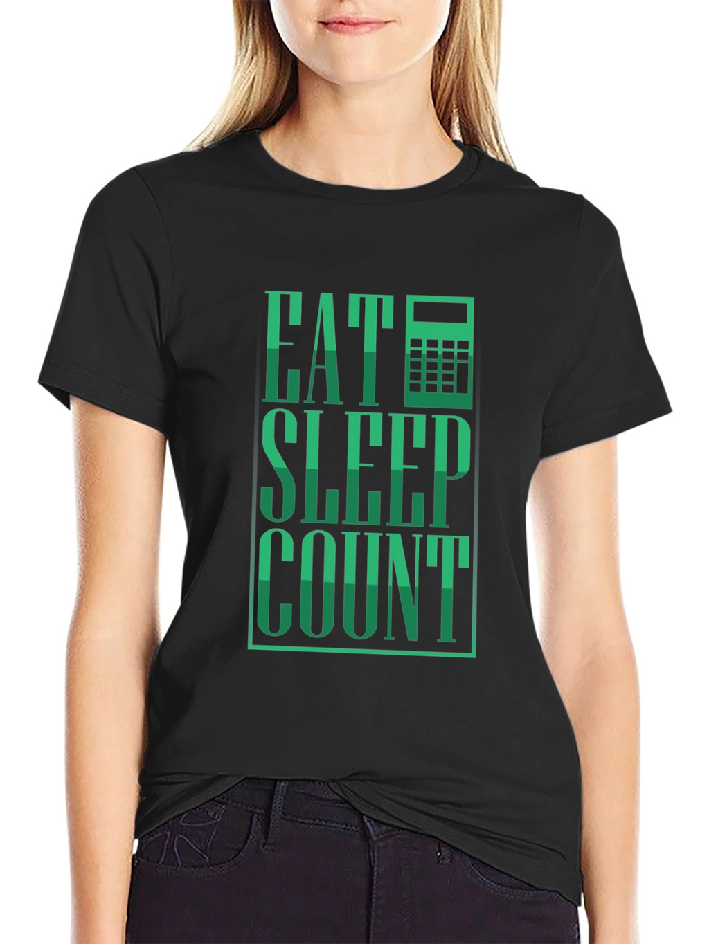 Eat Sleep Count T-Shirt - Accountant Tee