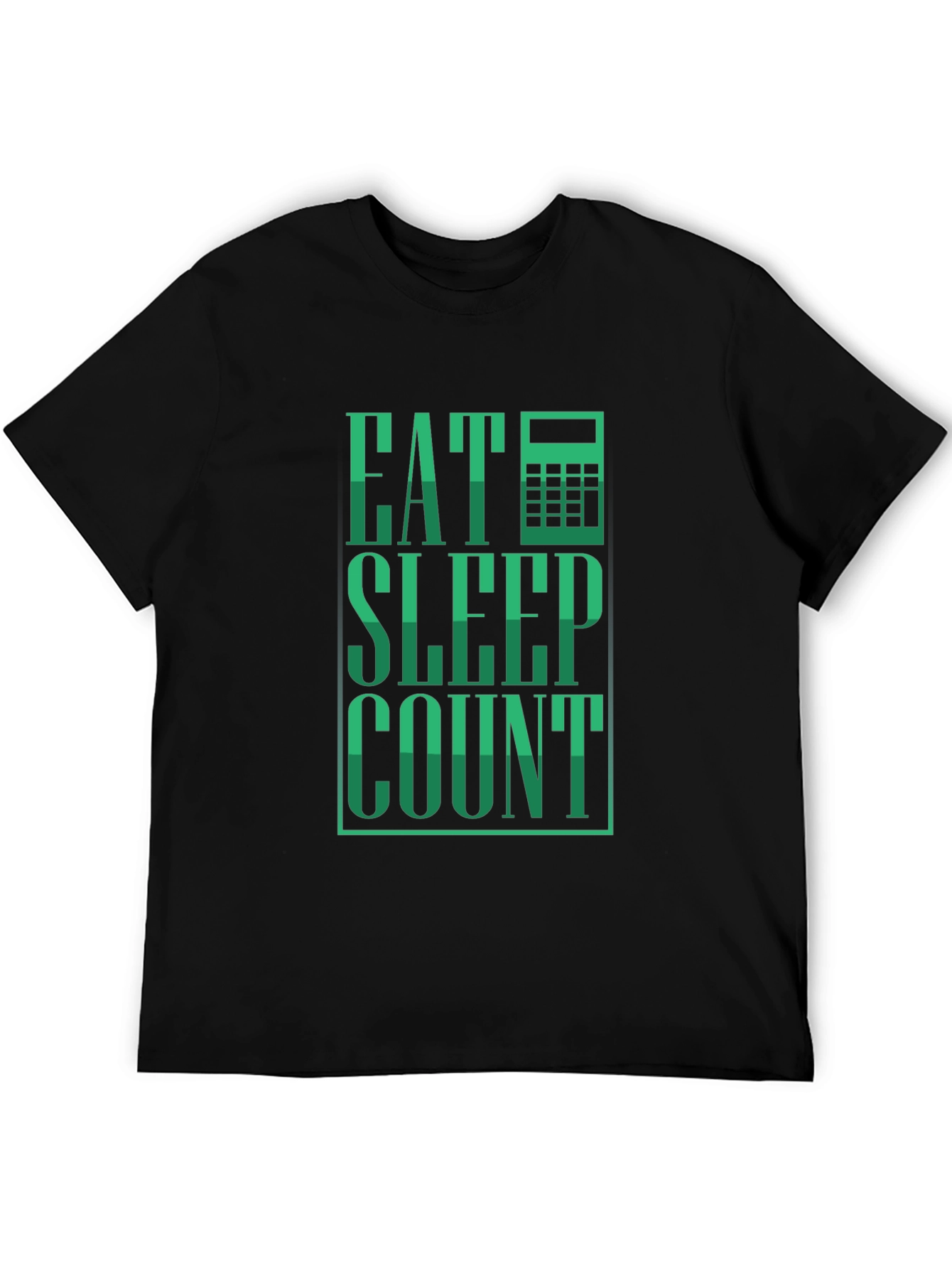Eat Sleep Count T-Shirt - Accountant Tee
