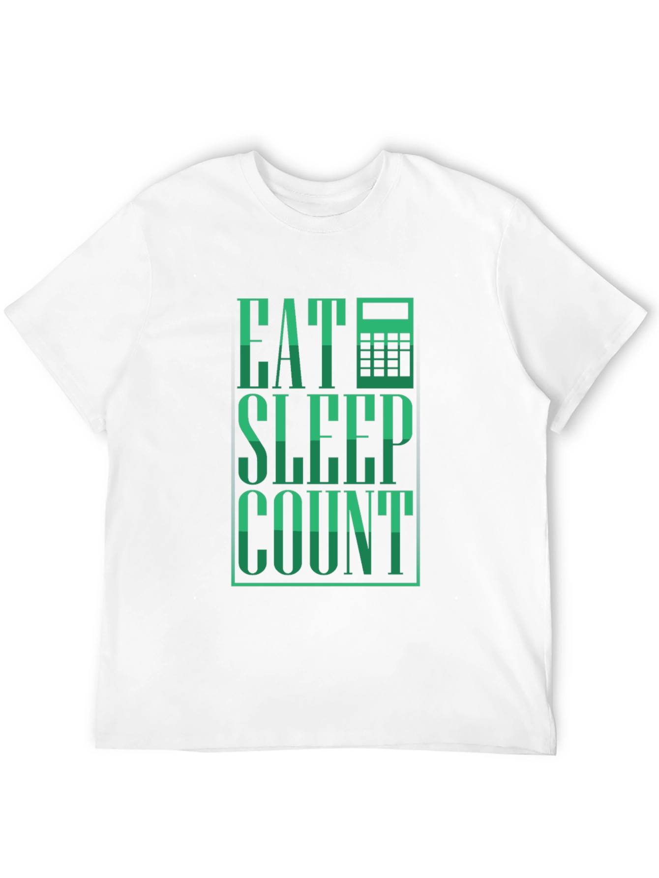 Eat Sleep Count T-Shirt - Accountant Tee