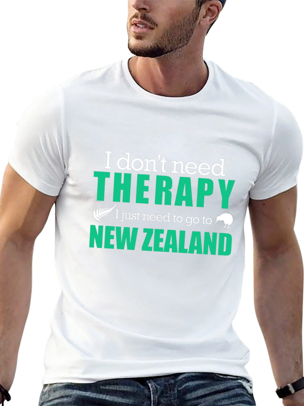 New Zealand Therapy Graphic T-Shirt