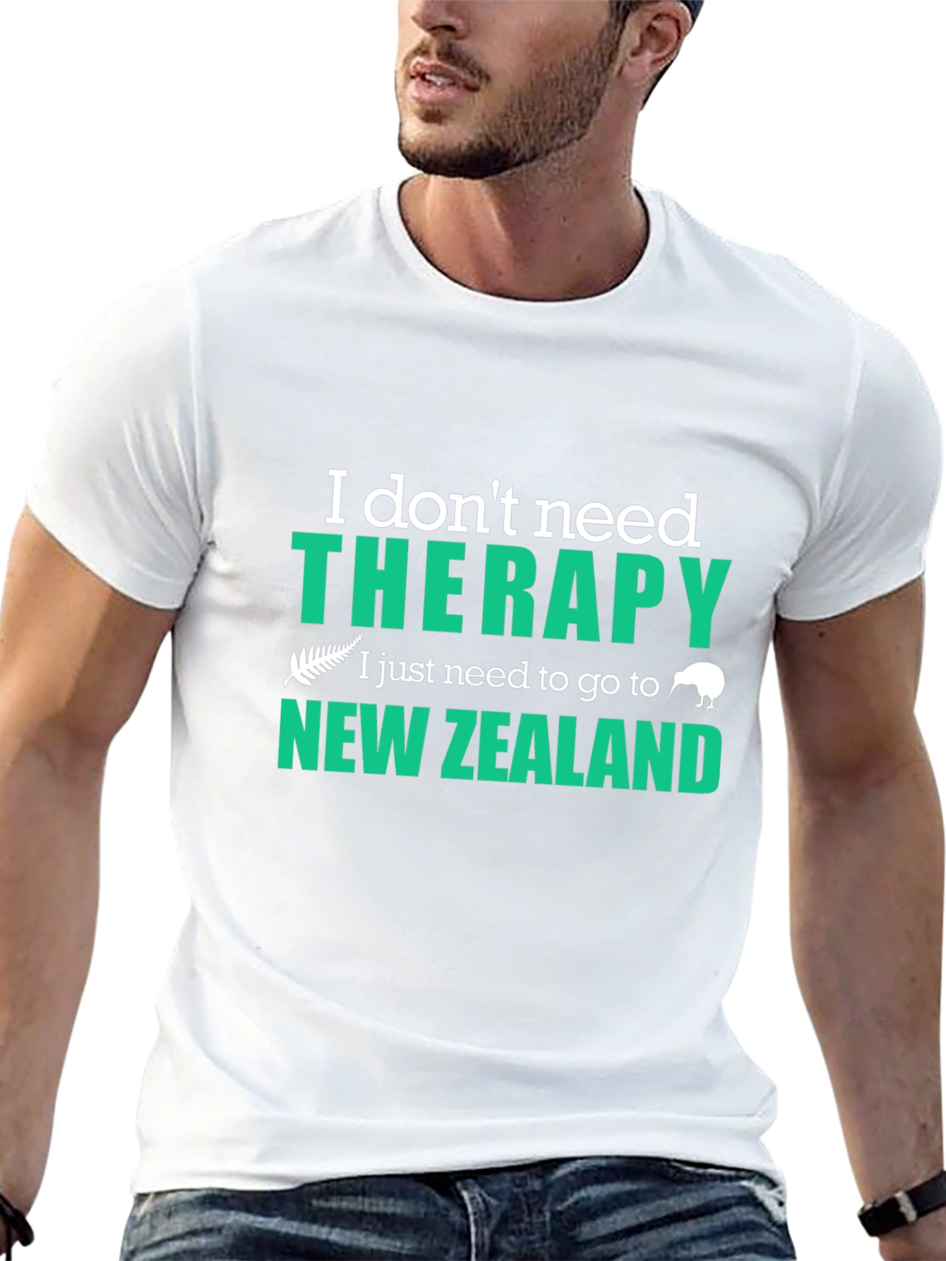 New Zealand Therapy Graphic T-Shirt