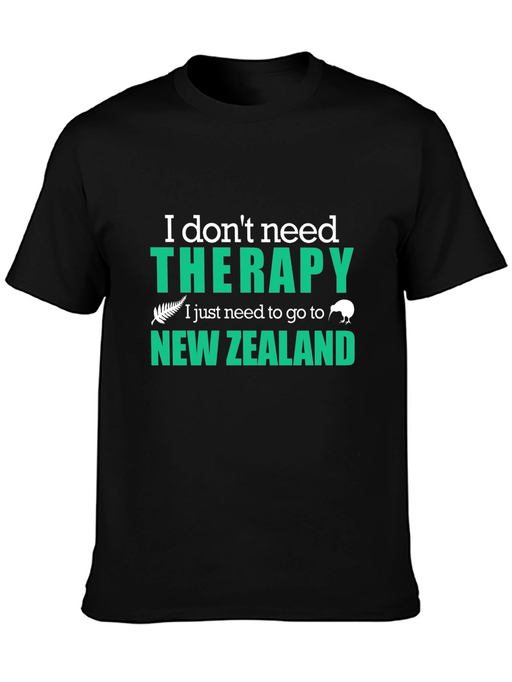 New Zealand Therapy Graphic T-Shirt