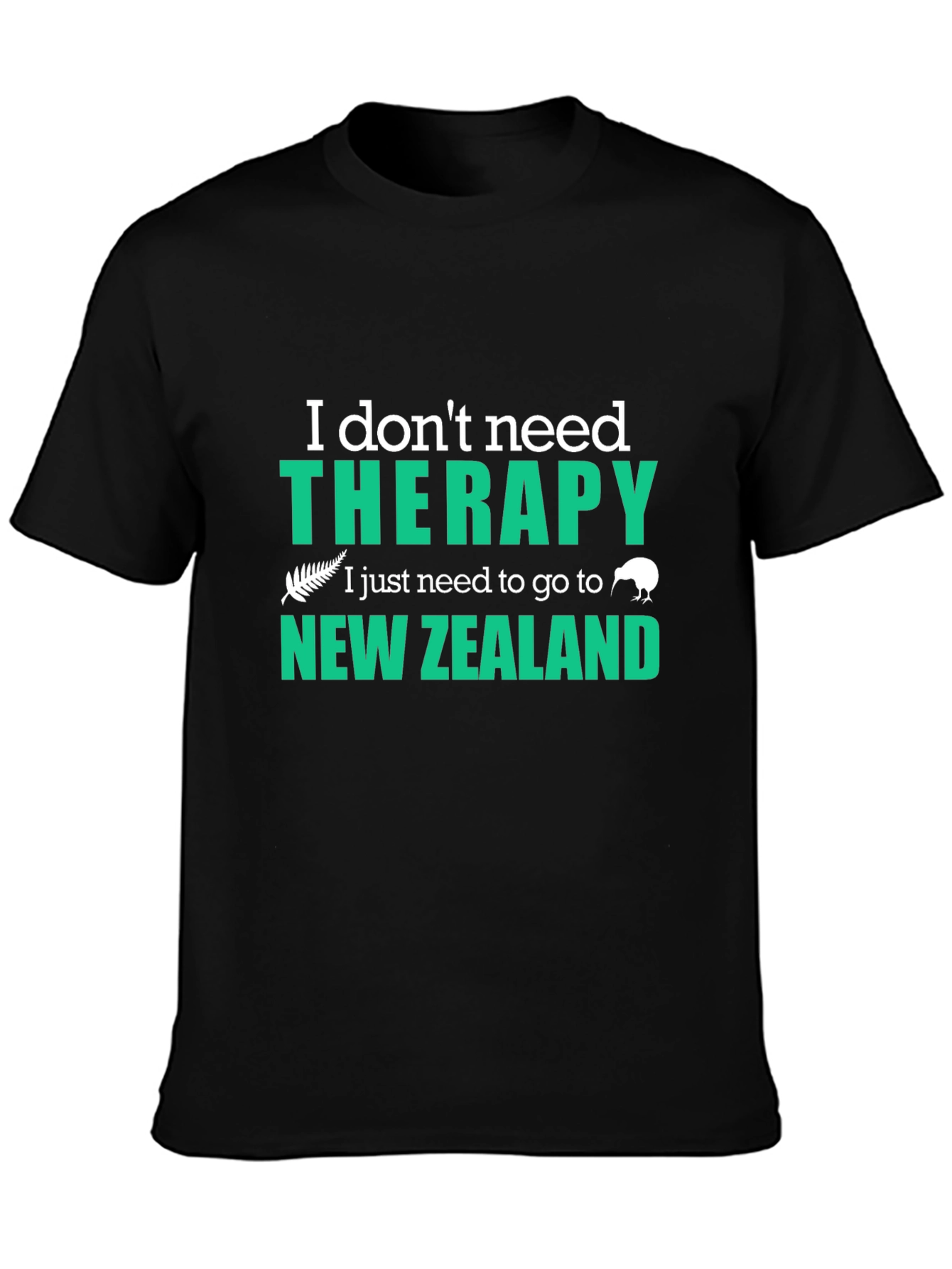 New Zealand Therapy Graphic T-Shirt