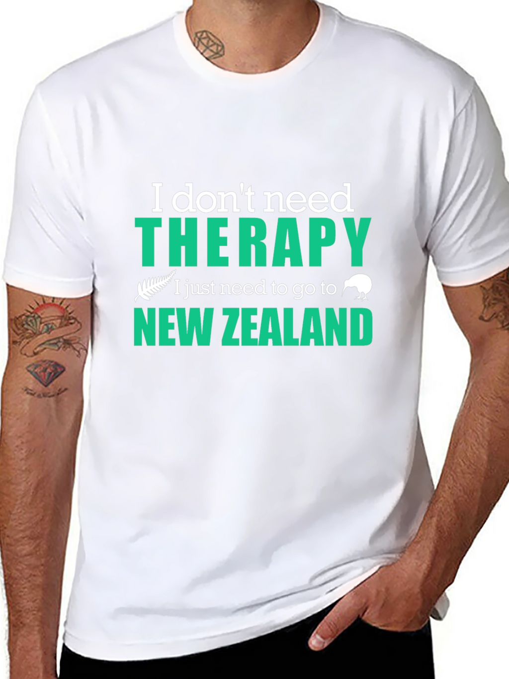 New Zealand Therapy Graphic T-Shirt