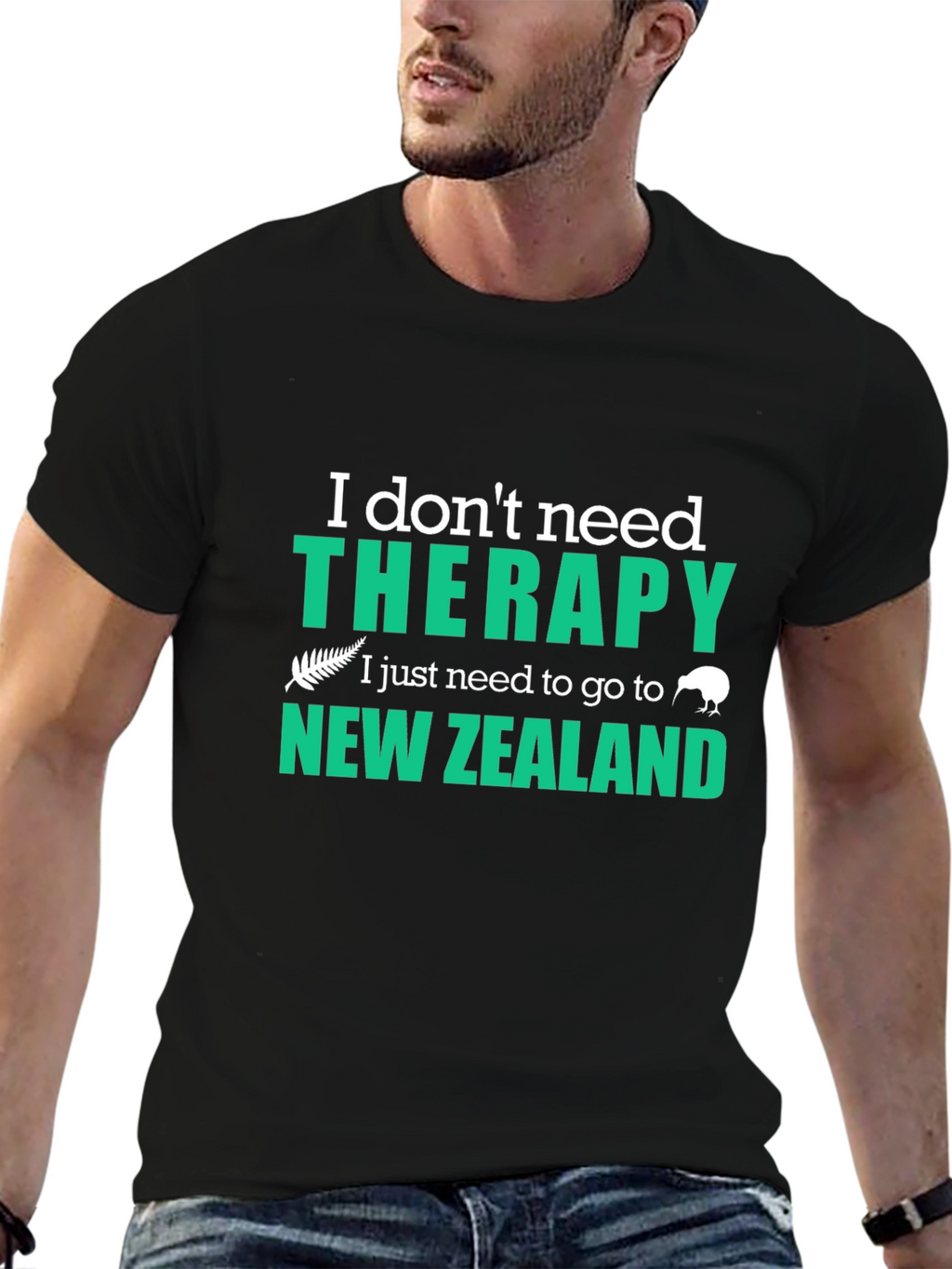 New Zealand Therapy Graphic T-Shirt