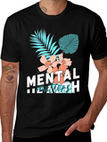 Mental Health Matters Graphic Tee Black
