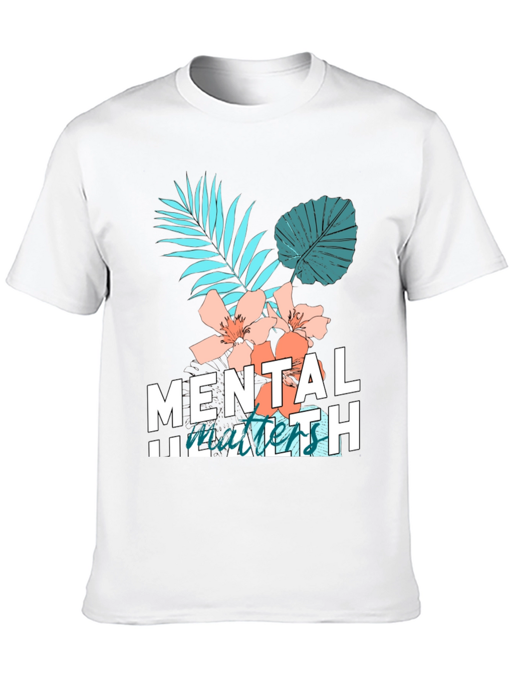 Mental Health Matters Graphic Tee Black