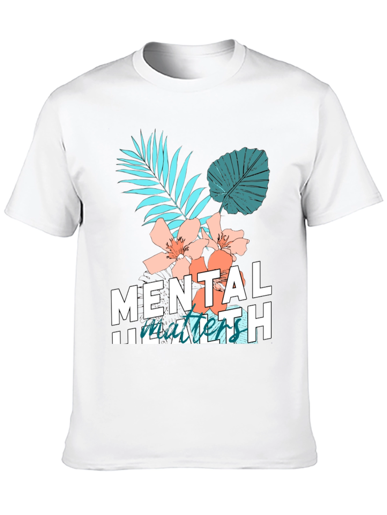Mental Health Matters Graphic Tee Black