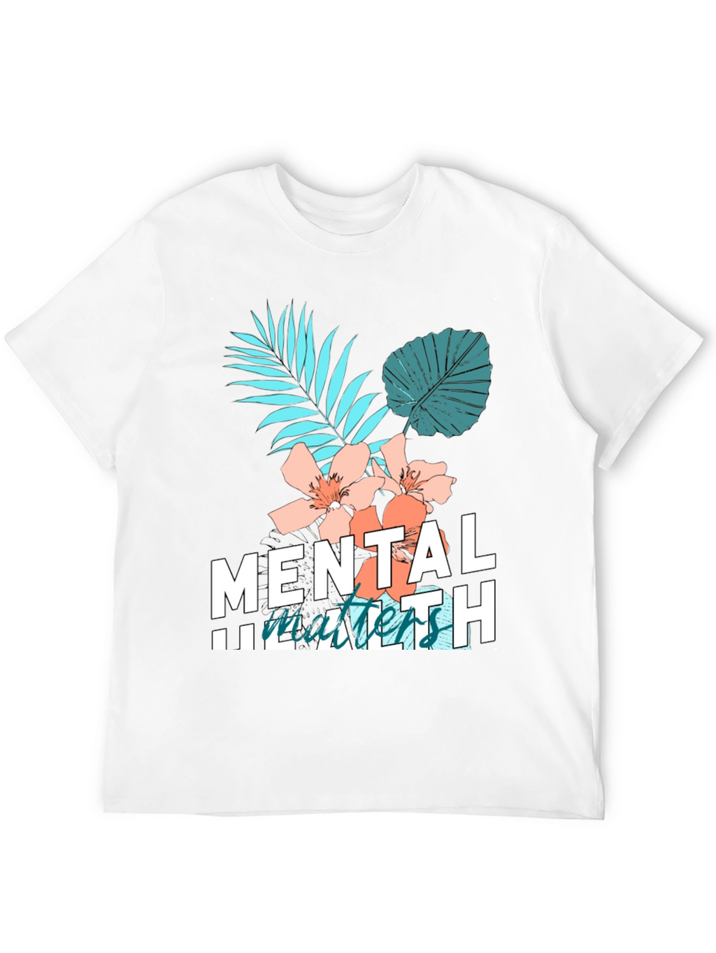 Mental Health Matters Graphic Tee Black