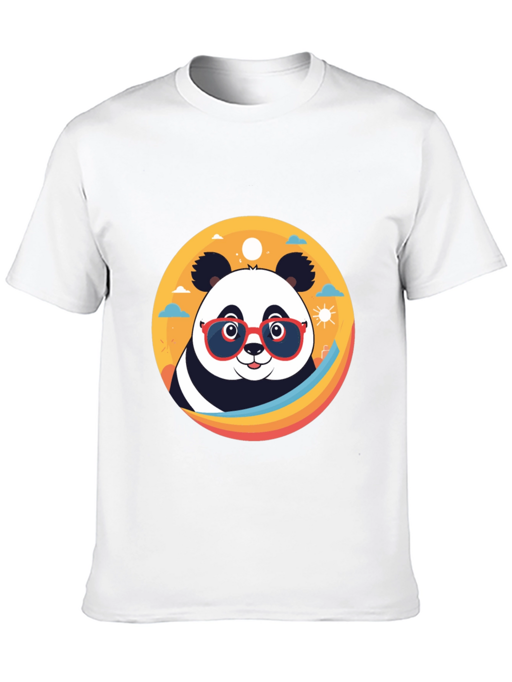 Cool Panda Graphic Tee - Stylish Black T-Shirt