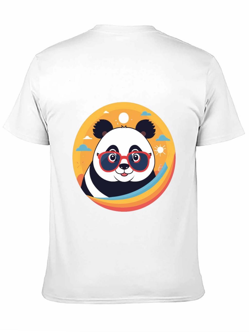 Cool Panda Graphic Tee - Stylish Black T-Shirt