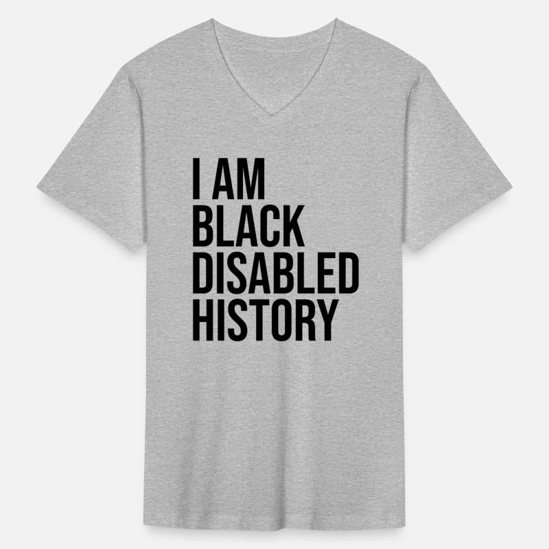 I Am Black Disabled History [Black]