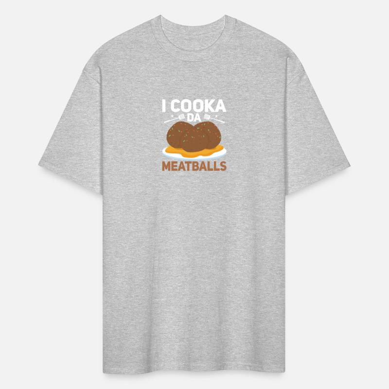 I Cooka D Meatballs Foodie Chef Italian Slang