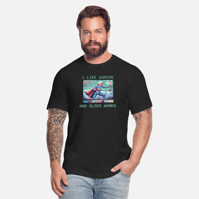 I like gaming and older women tees