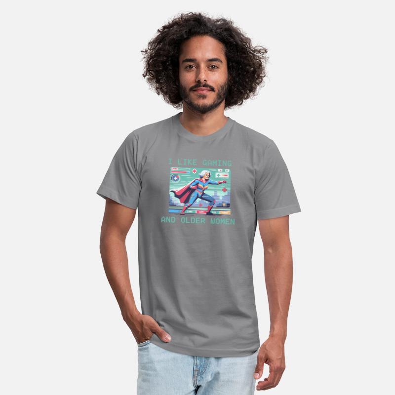 I like gaming and older women tees