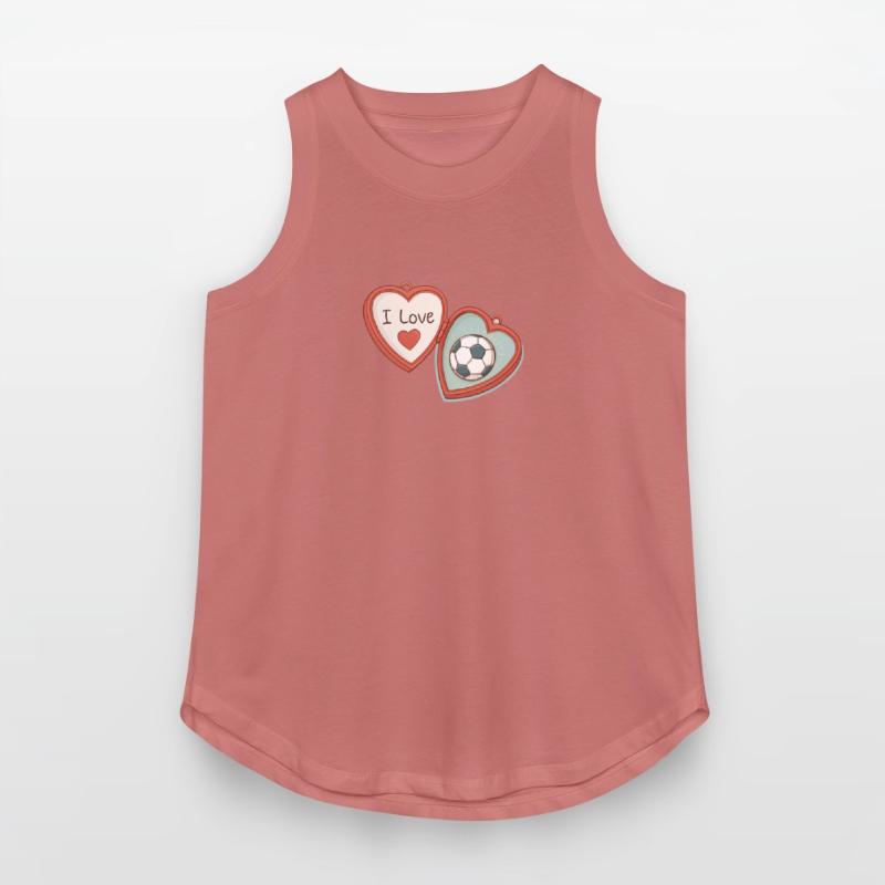 I Love Soccer Locket