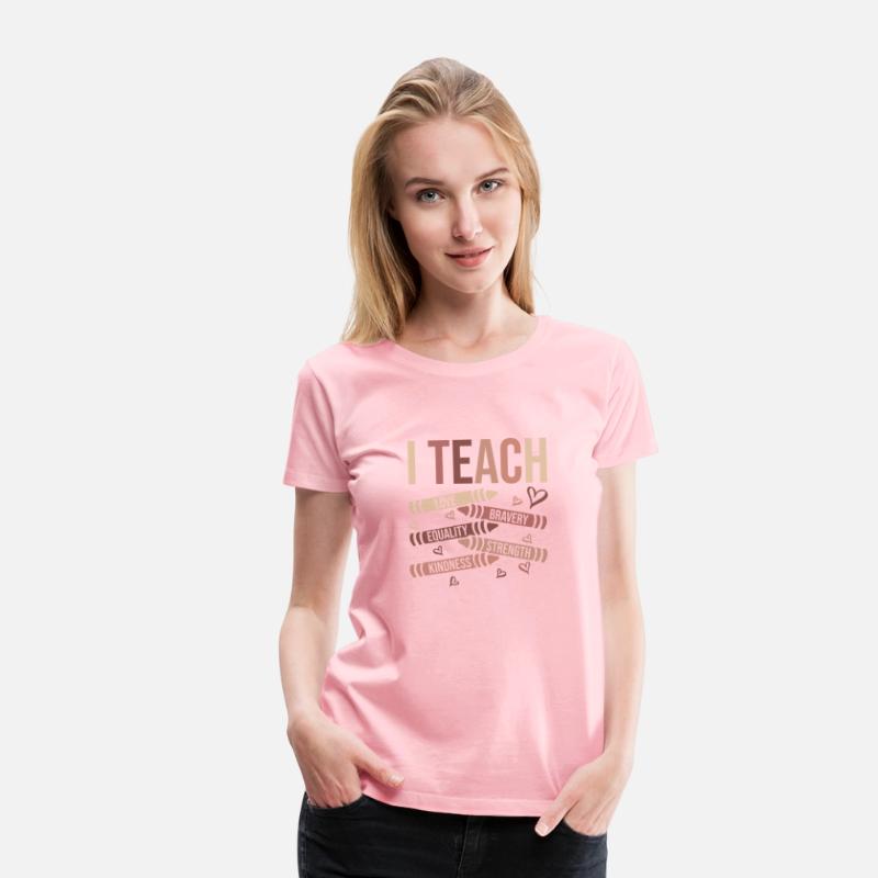 I Teach Love Bravery Equality Black African Americ