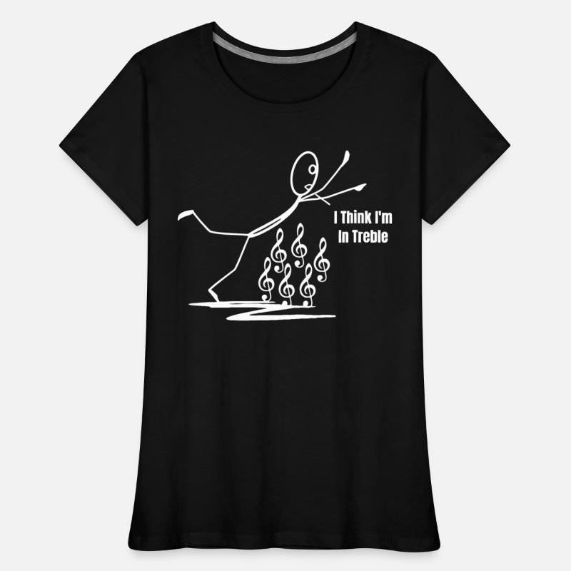 I Think I Am In Treble Trouble Music Symbols