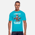 I Work Out So I Can Eat Garbage Funny Raccoon Gym