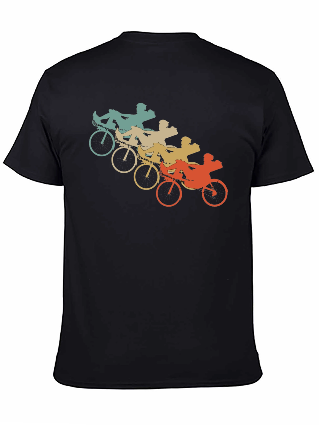 Retro Recumbent Bike T-Shirt