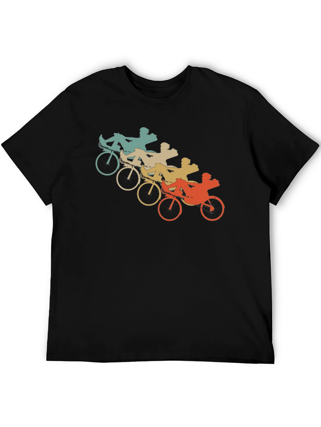Retro Recumbent Bike T-Shirt