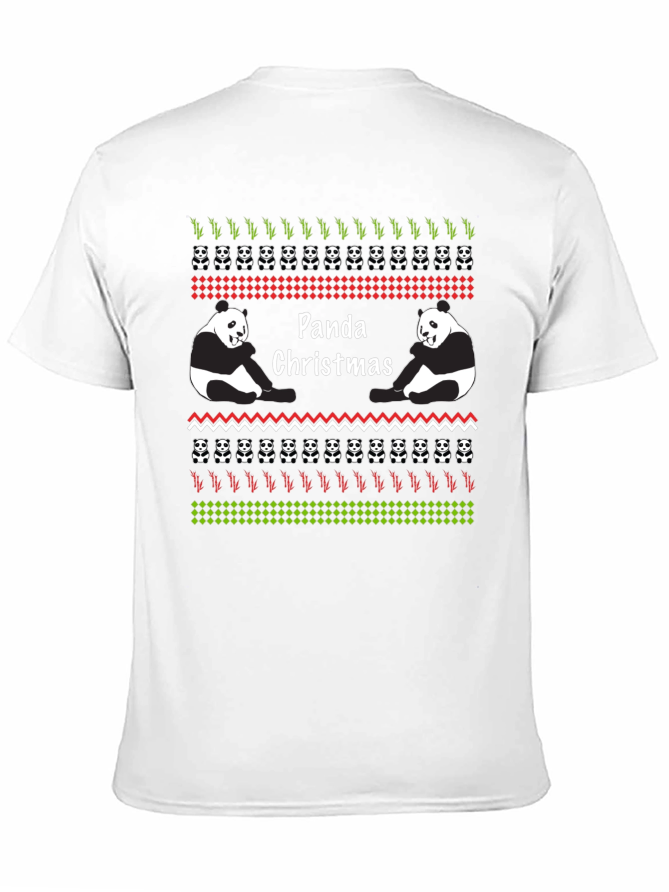 Panda Christmas Graphic Tee