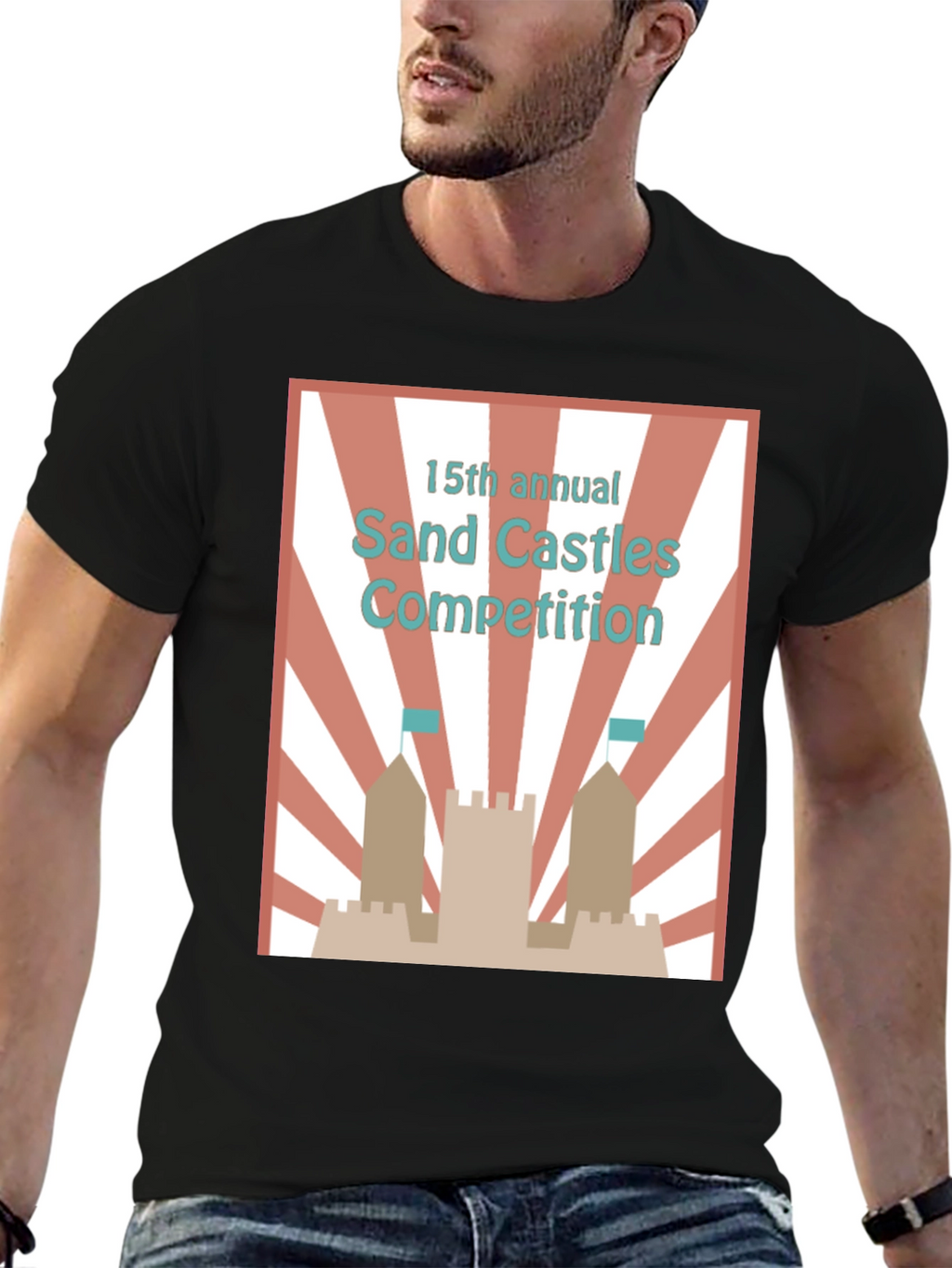 Sand Castles Competition Tee