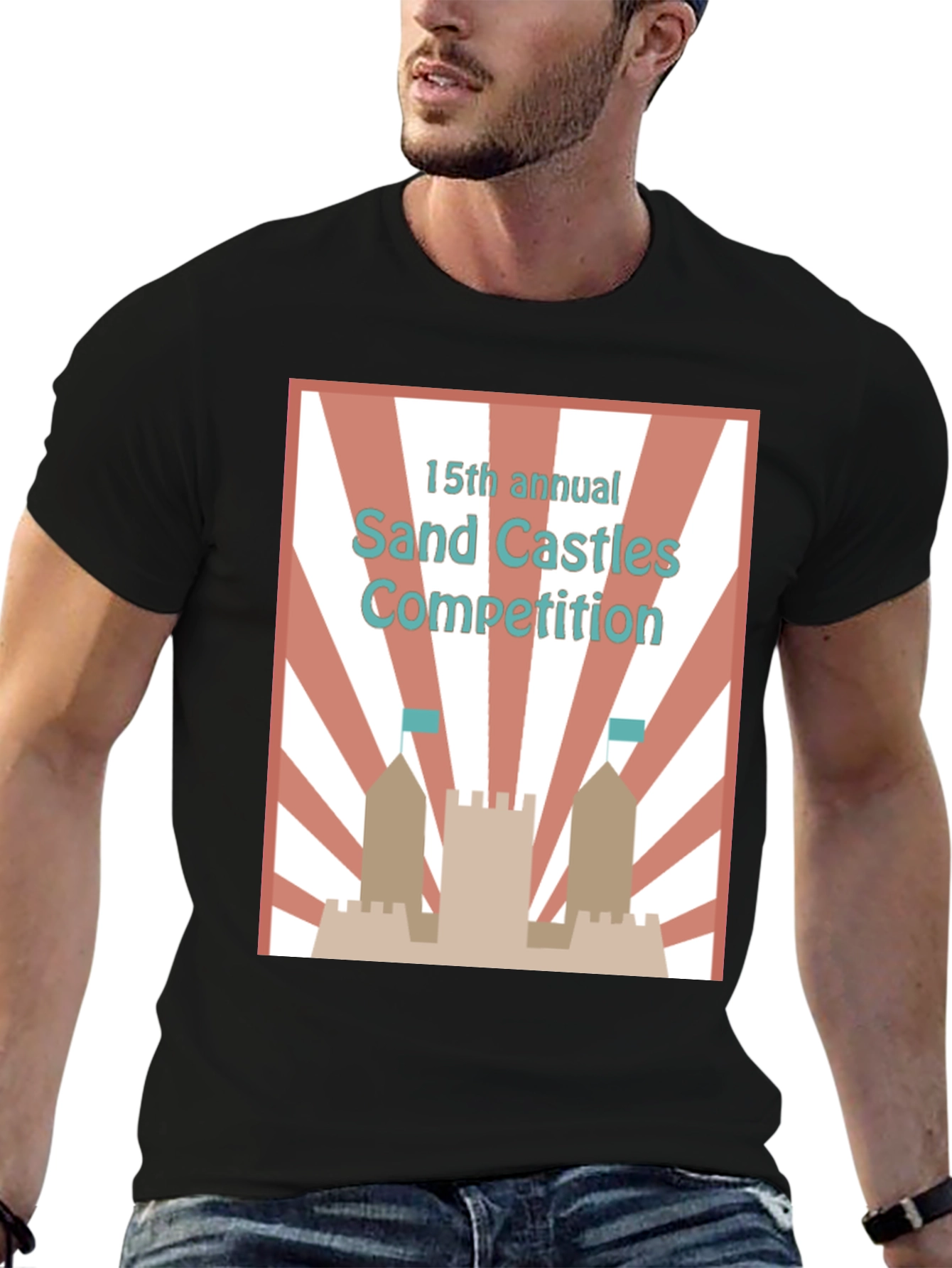 Sand Castles Competition Tee