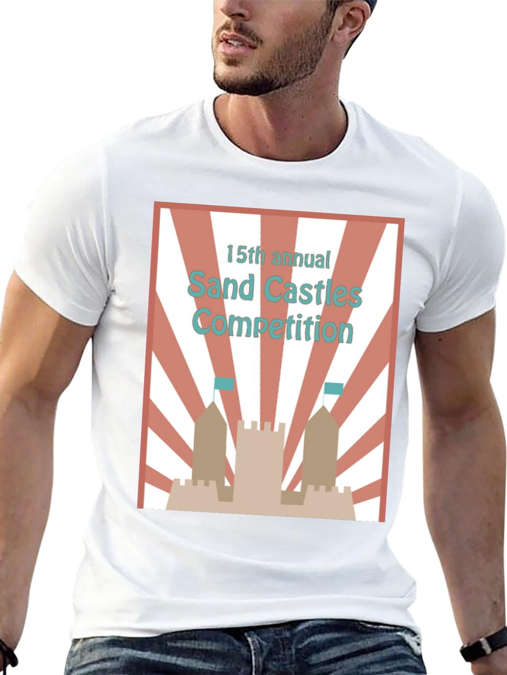 Sand Castles Competition Tee
