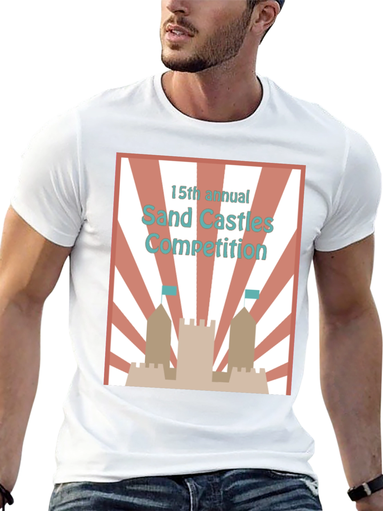 Sand Castles Competition Tee