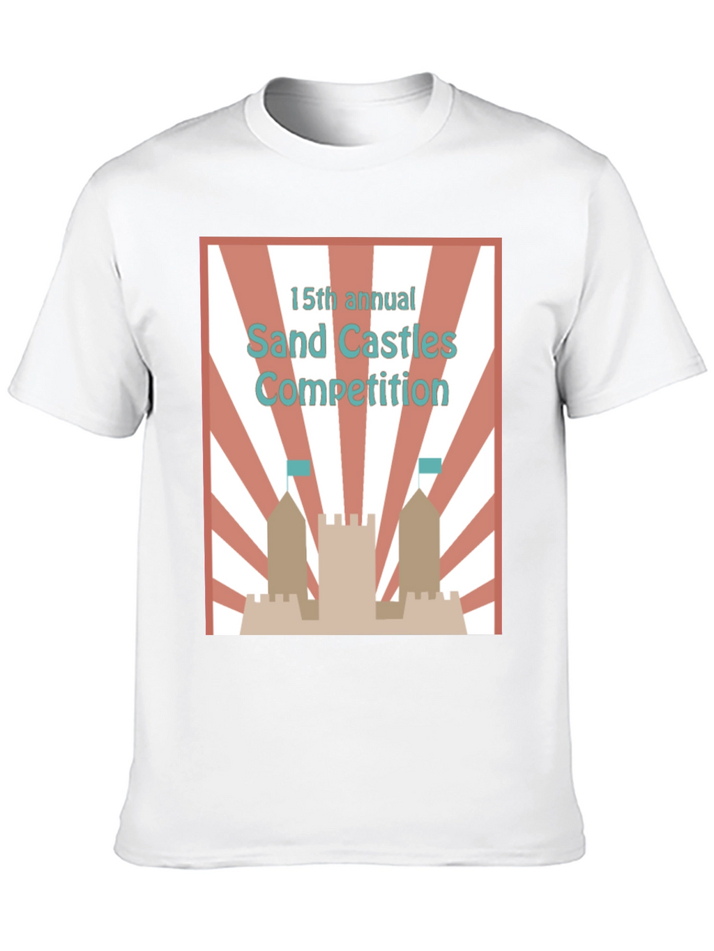 Sand Castles Competition Tee