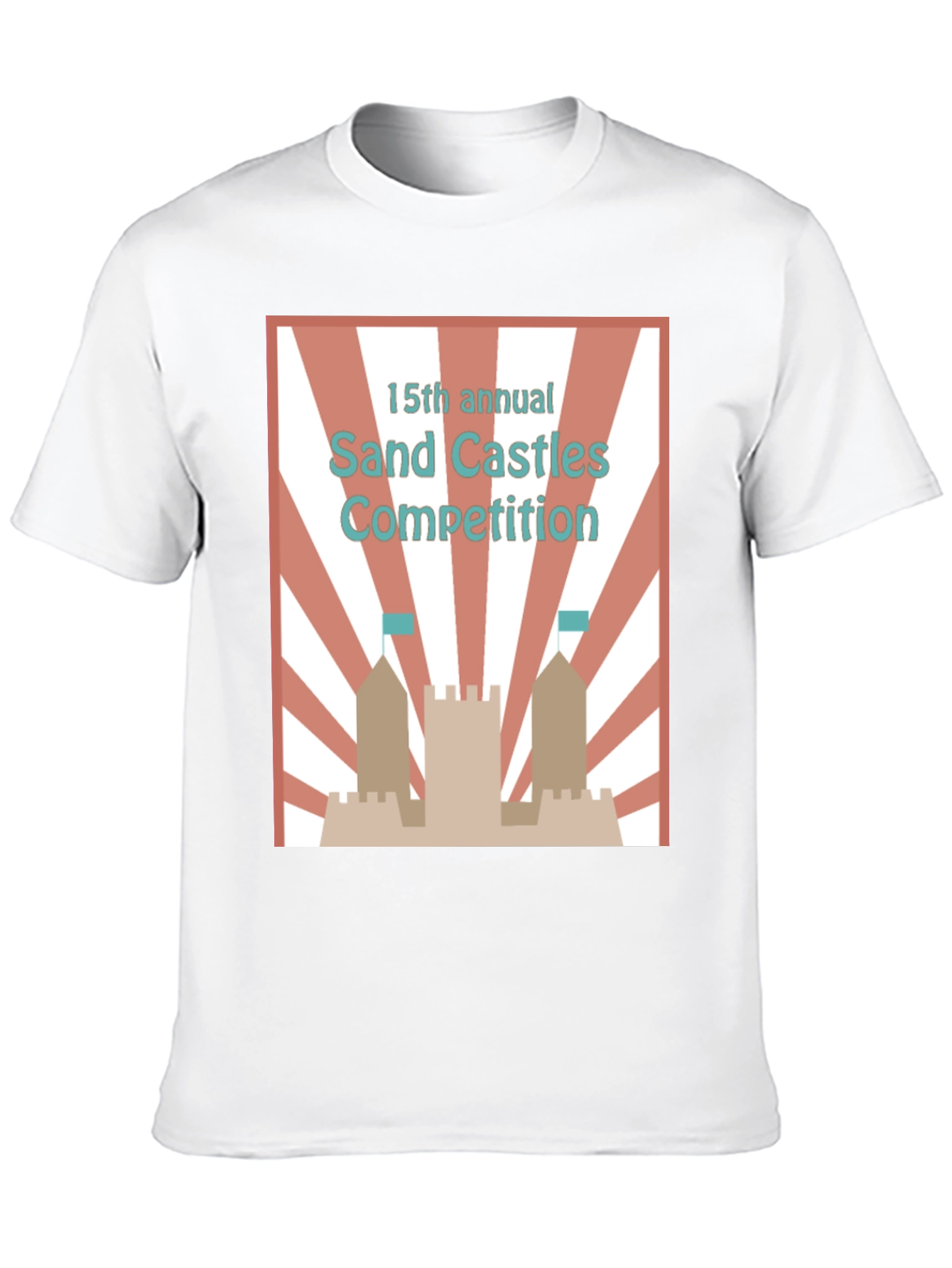 Sand Castles Competition Tee
