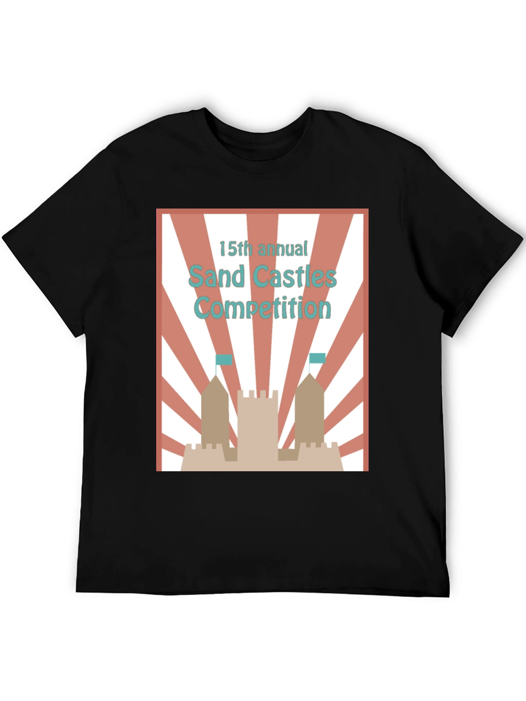Sand Castles Competition Tee