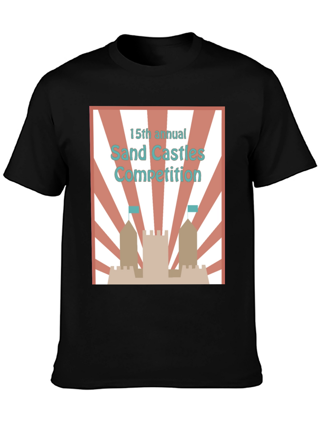 Sand Castles Competition Tee