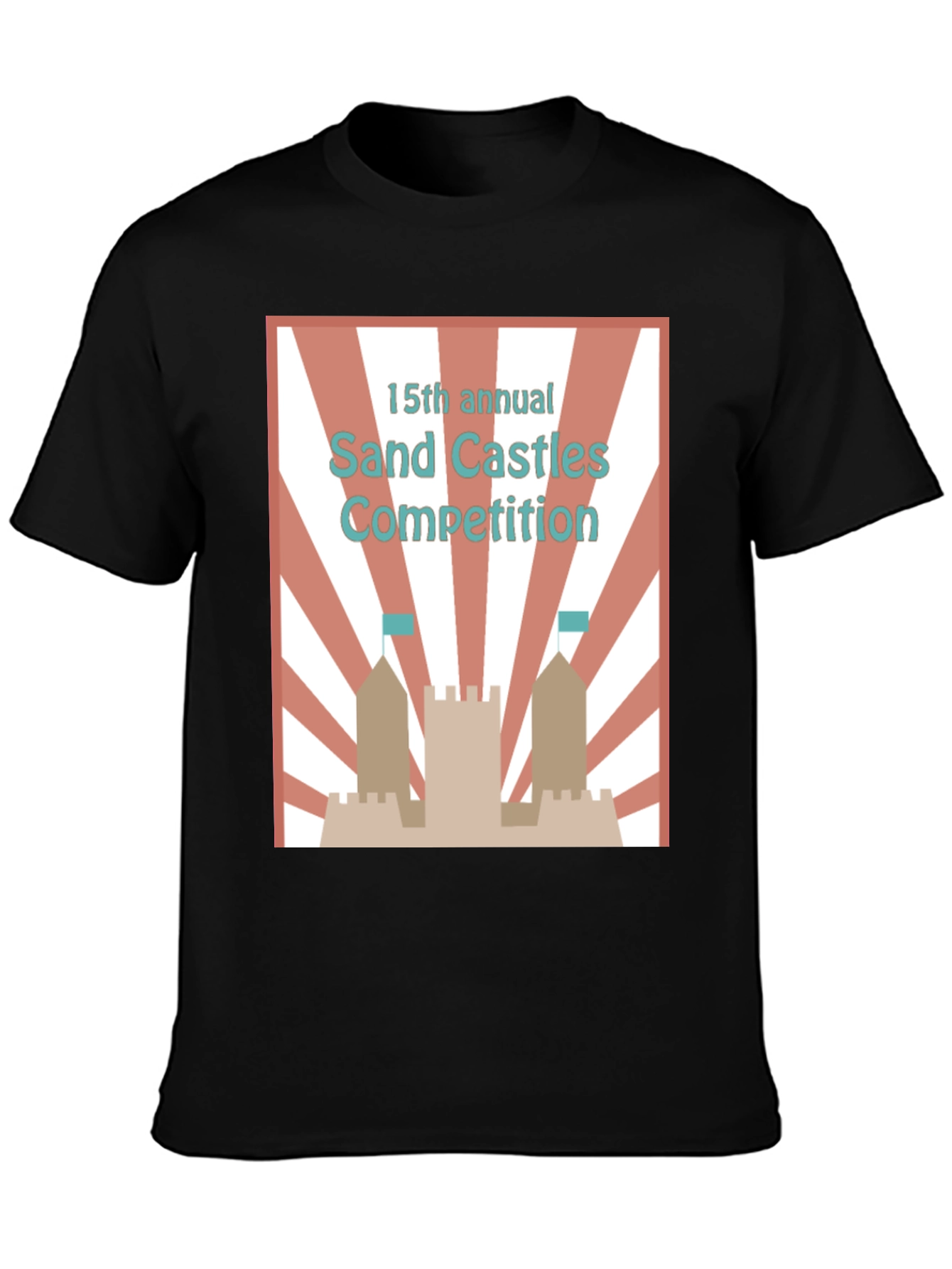 Sand Castles Competition Tee