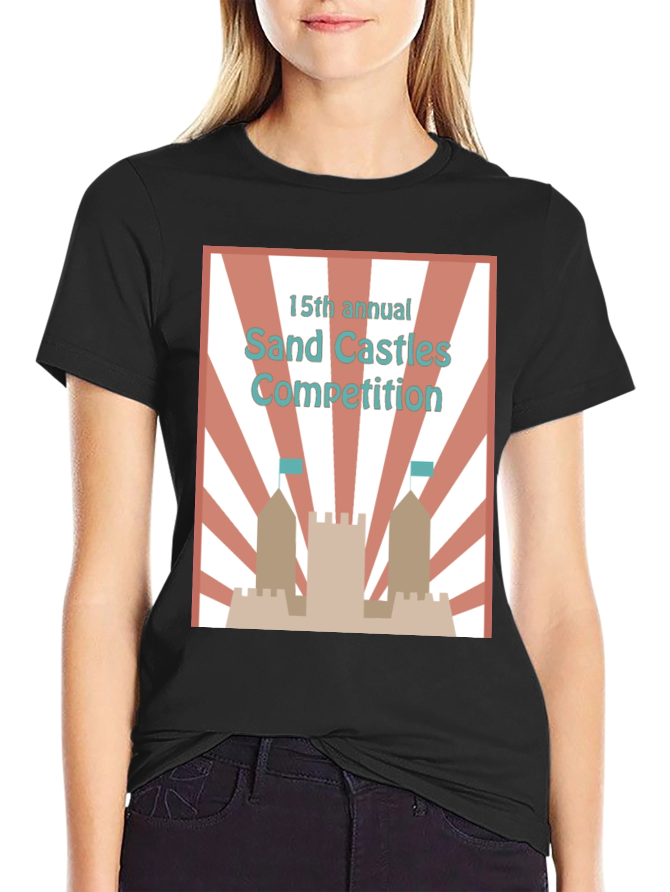 Sand Castles Competition Tee