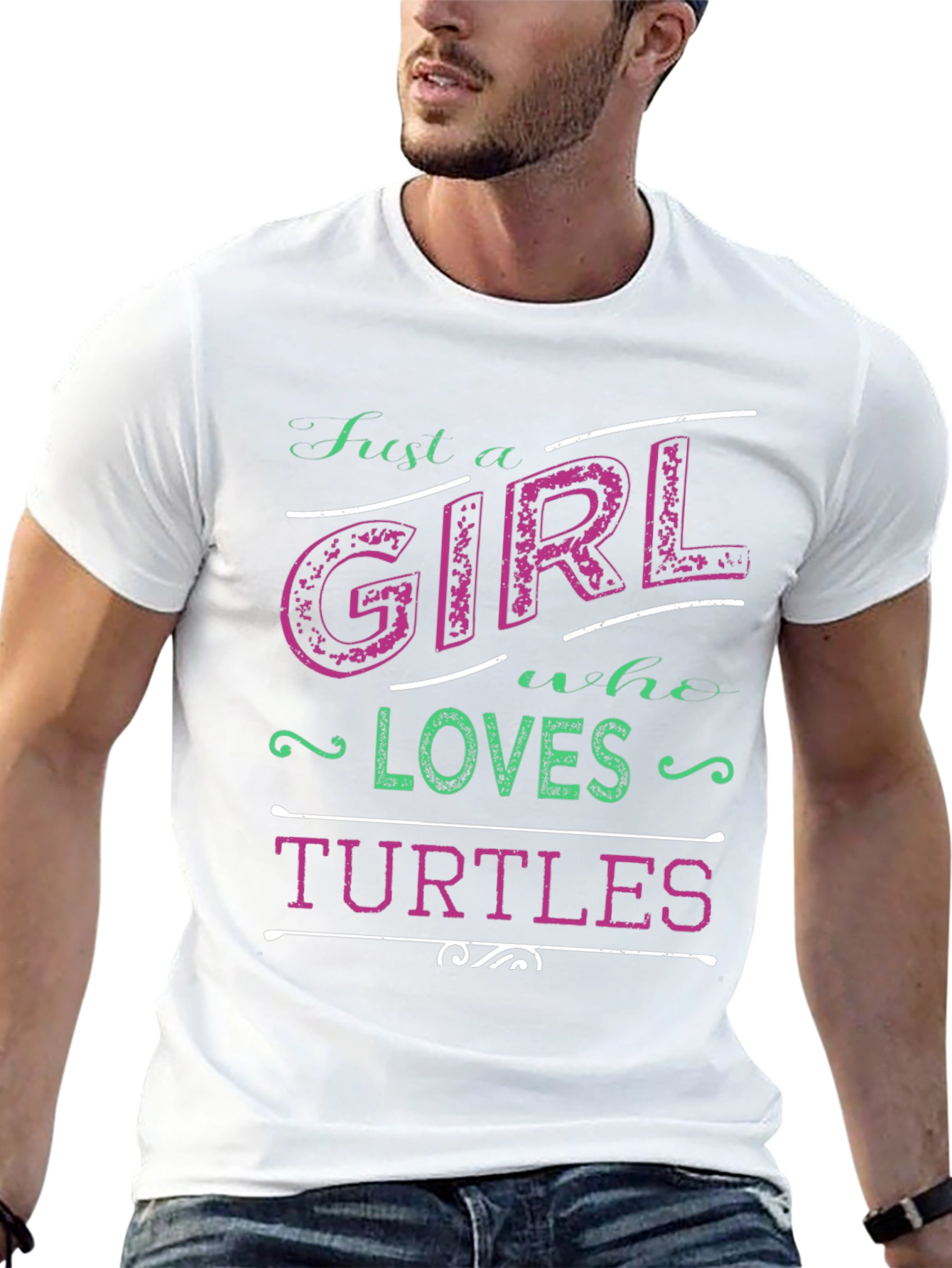 Just a Girl Who Loves Turtles T-Shirt