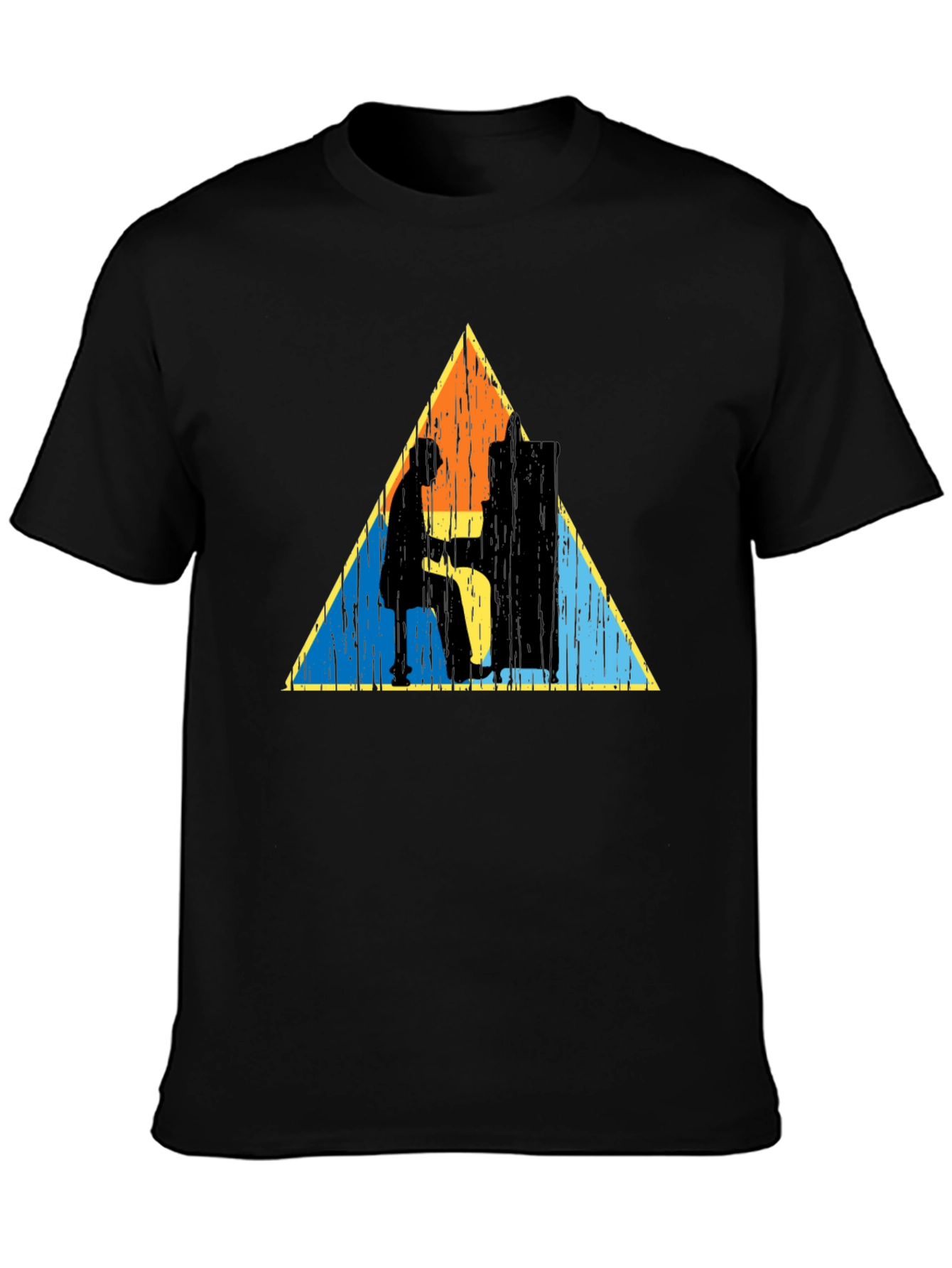 Retro Piano Player T-Shirt