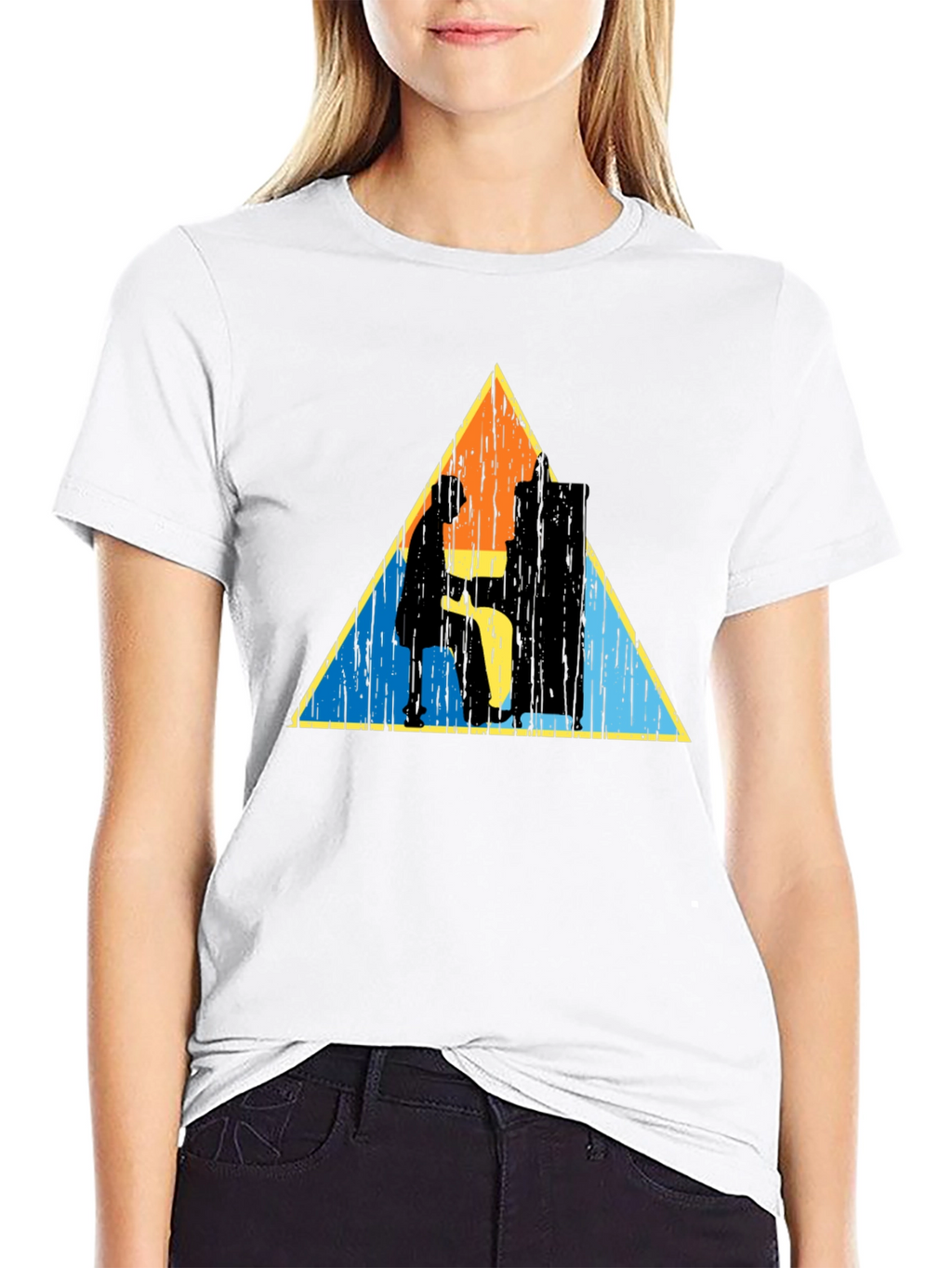 Retro Piano Player T-Shirt