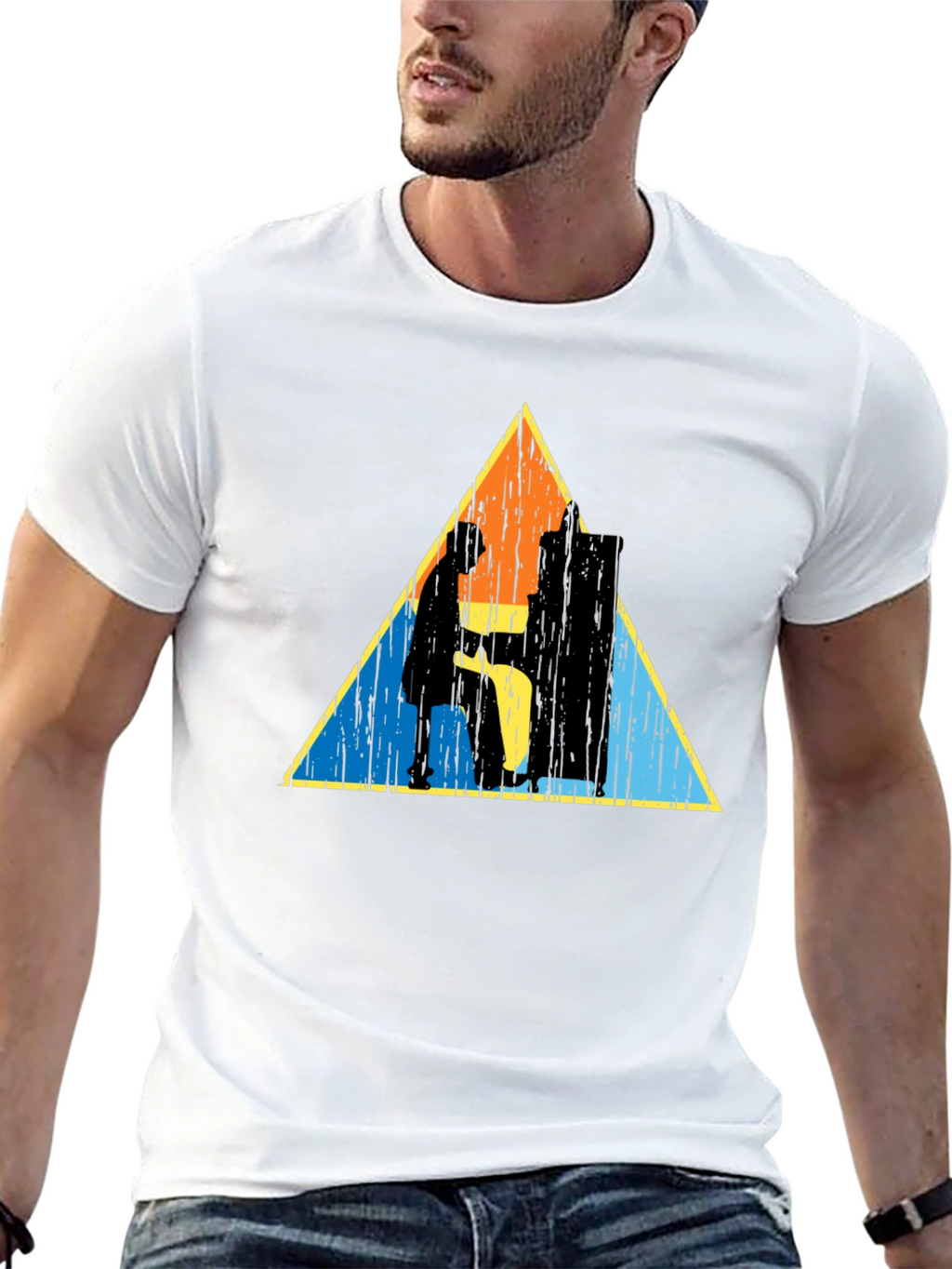 Retro Piano Player T-Shirt