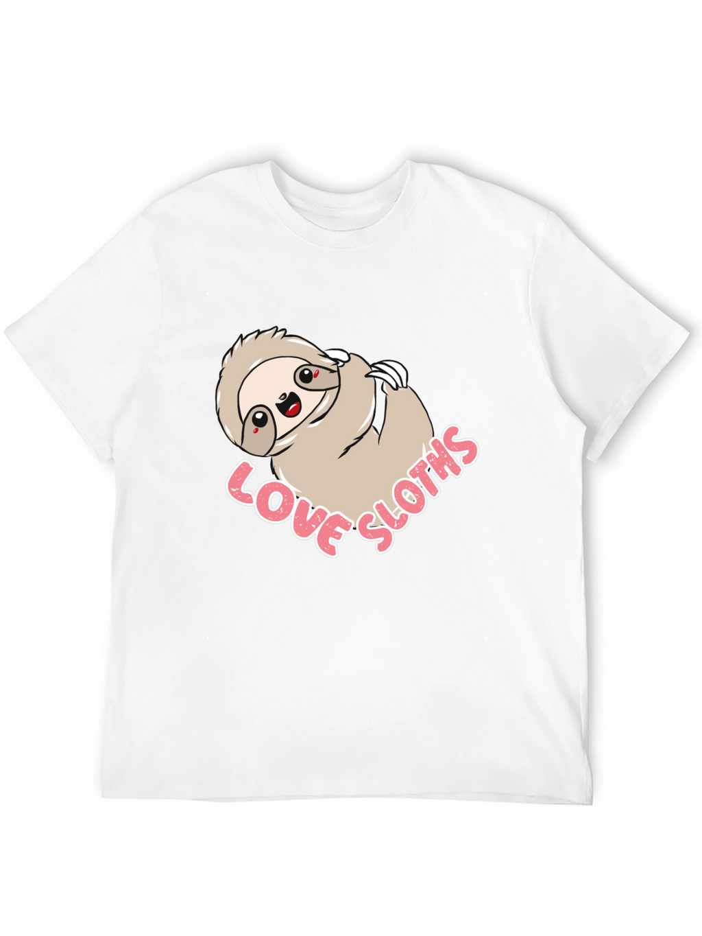 Love Sloths T-Shirt - Funny Sloth Graphic Tee