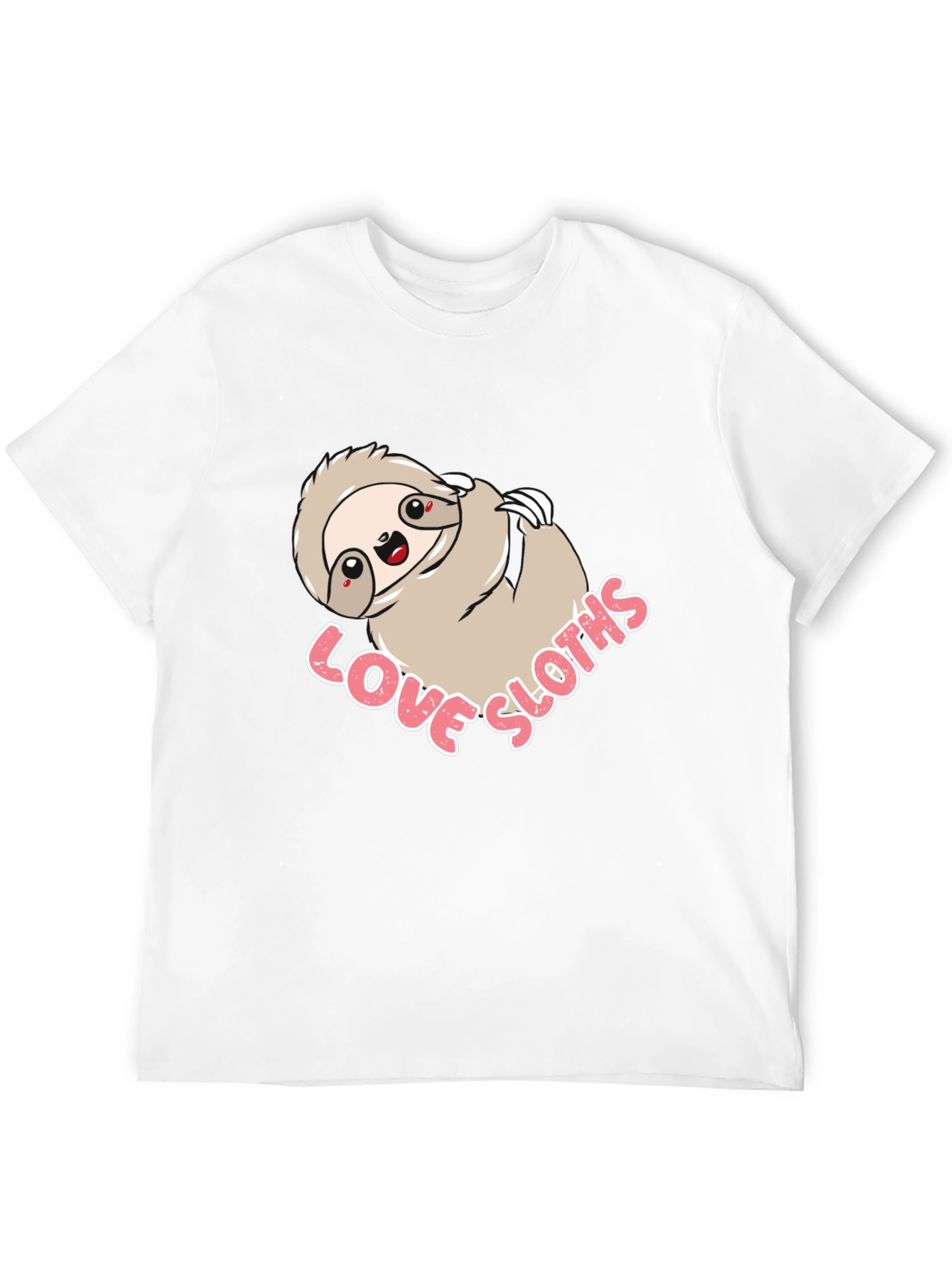 Love Sloths T-Shirt - Funny Sloth Graphic Tee