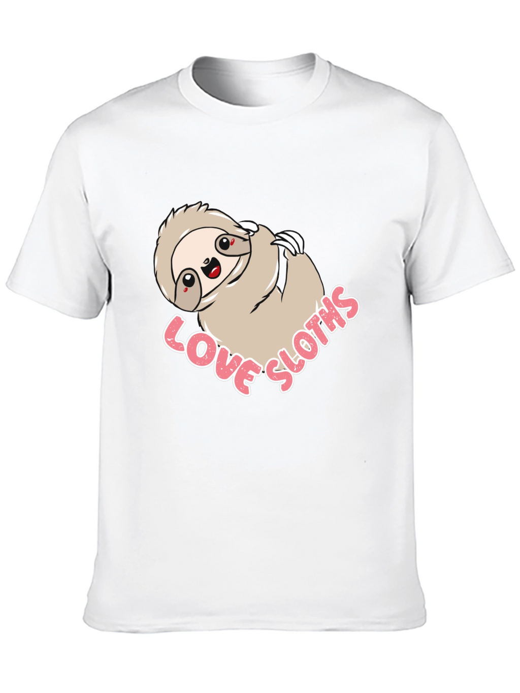 Love Sloths T-Shirt - Funny Sloth Graphic Tee